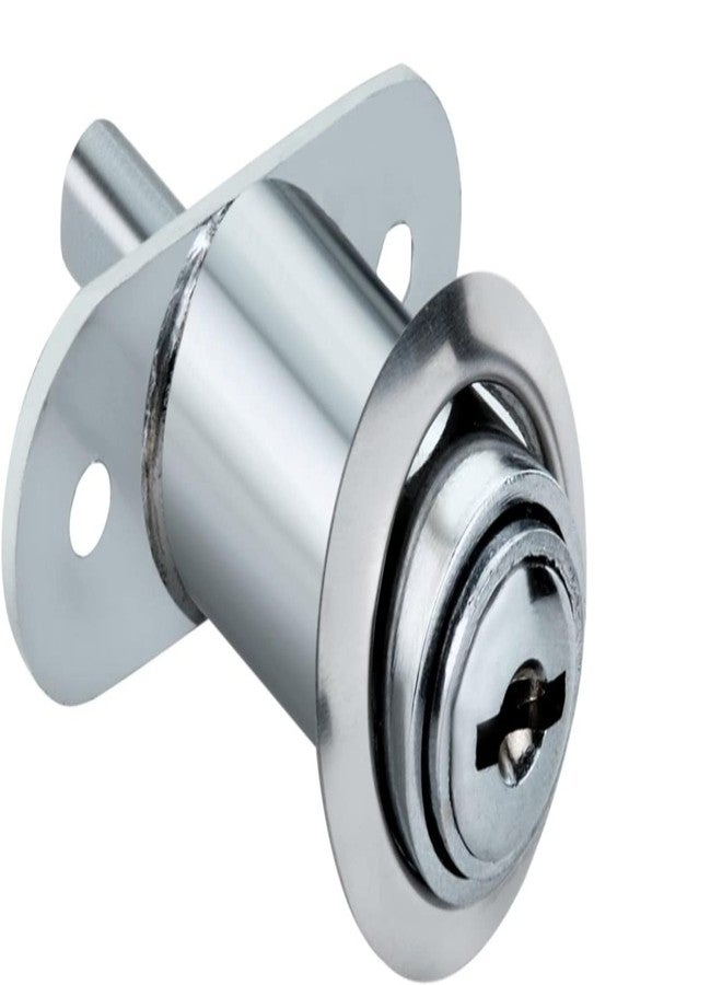 Kunal قفل خزانة كونال بوش 32 | أقفال متعددة | قفل درج | مفتاحان | مصنوع من الزنك والكروم | مقاس 32 مم - Image 4